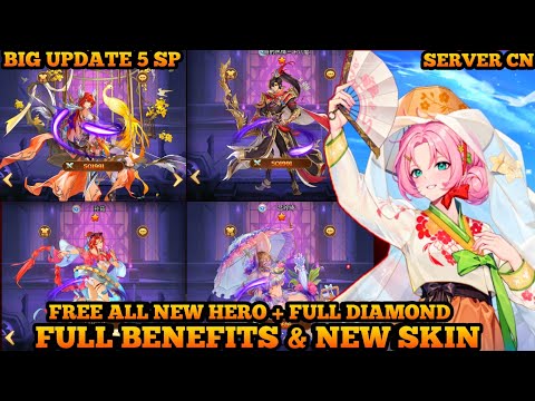 Update New! 5 SP Idle Legends CN - Max VIP + 1M Coin Shop + All New Hero & Skin + Full Reward