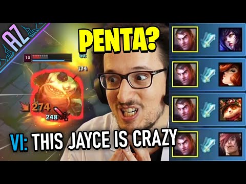 JAYCE ESPLODI BUILD E IL MOMENTO GIUSTO PER LA PENTA - AZ PENTAKILL CHALLENGE