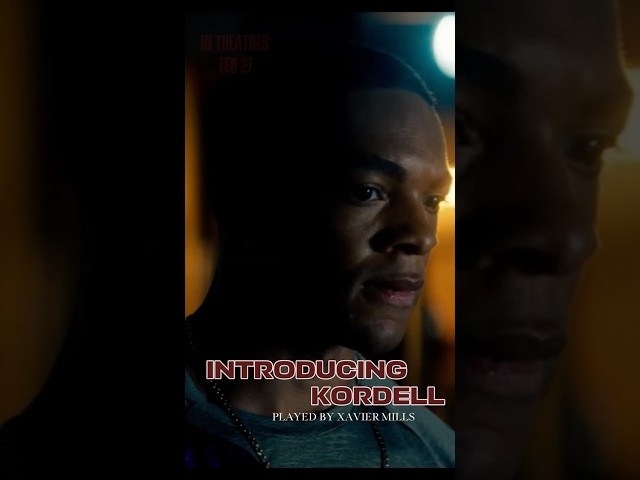 Introducing Kordell, playing by Xavier Mills