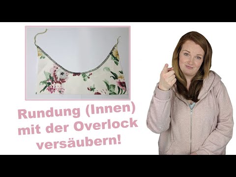 Finishing the curve (inside) with the overlock? | Overlock tips