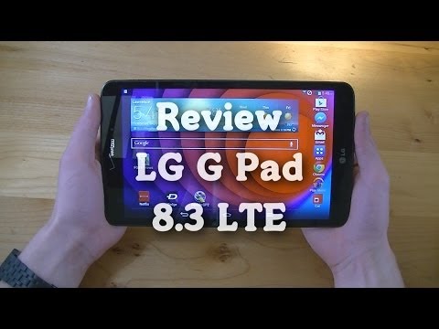 Review: LG G Pad 8.3 LTE