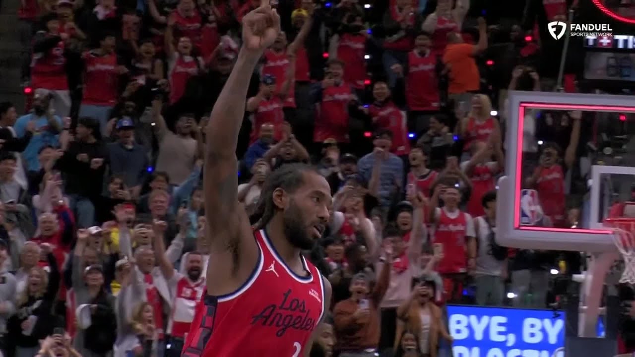 KAWHI LEONARD WINS IT AT THE BUZZER VS. THE PELICANS 🚨 | NBA on ESPN