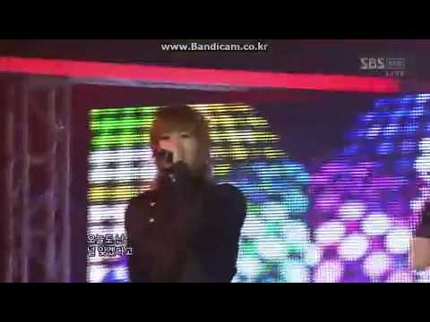 100221 [PERF] Ahn Jin Kyung - Bad Person (Mir rap cut)