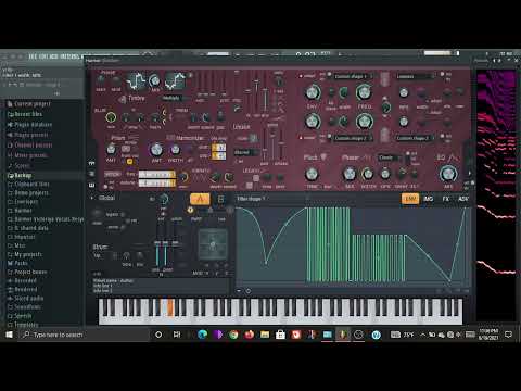 Advanced Reese Bass Design in Harmor