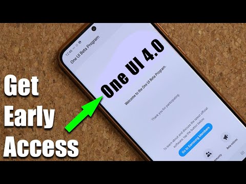 Samsung ONE UI 4.0 (Android 12) - How To Get Early Exclusive Access To Install!