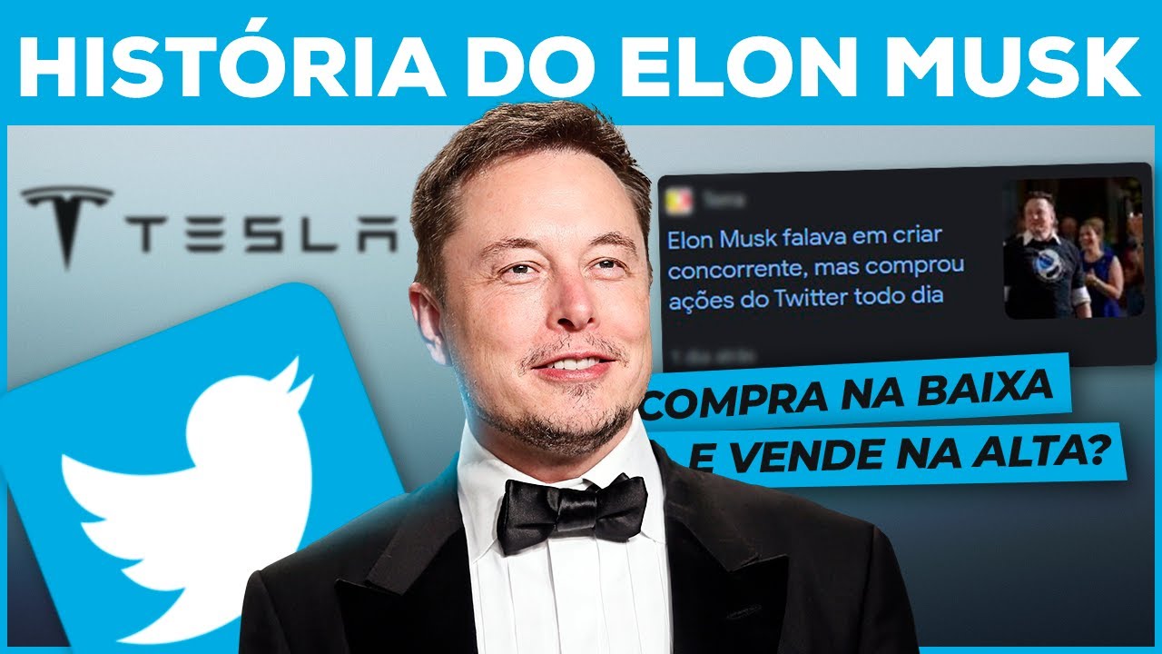A HISTÓRIA DE ELON MUSK - O HOMEM MAIS RICO DO MUNDO