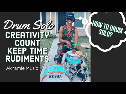 How To Drum Solo? | Rhythmic Skill Development  | Progressive Subdivision | Count Rhythms