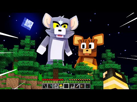 HO INCONTRATO TOM E JERRY NEL MIO MONDO DI MINECRAFT!!