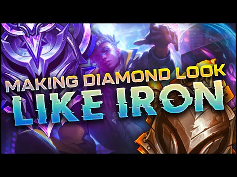 Making Diamond Players look like Iron | Ekko Jungle Gameplay