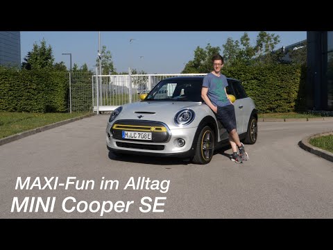 MAXI-Fun im Alltag mit dem elektrischen MINI Cooper SE [4K] - Autophorie