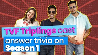 TVF Tripling's Season 2 | Chandan, Chitvan and Chanchal's Hilarious Interview