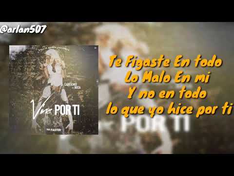 Boza Ft Carlienis - Vine Por Ti (Video Lyrics)