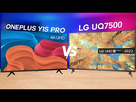 LG UQ7500 TV vs Oneplus TV Y1S Pro