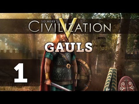 Civilization 5 Deity: Let's Play the Gauls - Part 1