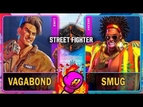 Street Fighter 6 🥊 Vagabond ( LUKE) VS Smug (DEE JAY) 🥊 スト6  🥊 SF6 🥊 4K 60ᶠᵖˢ