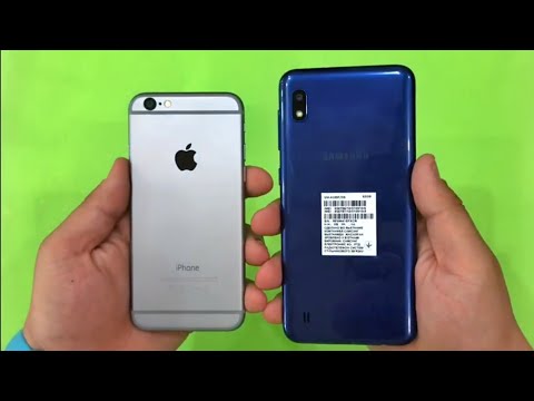 Samsung Galaxy A10 vs iPhone 6