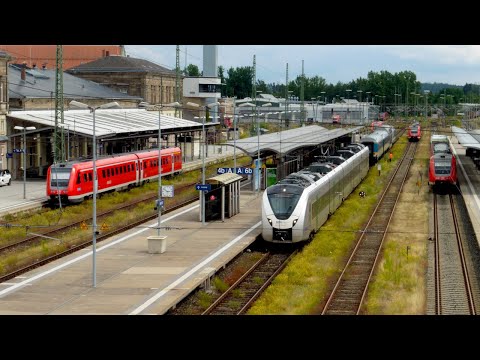 Vlaky / Züge - Hof Hbf (*D) - 5.8.2021