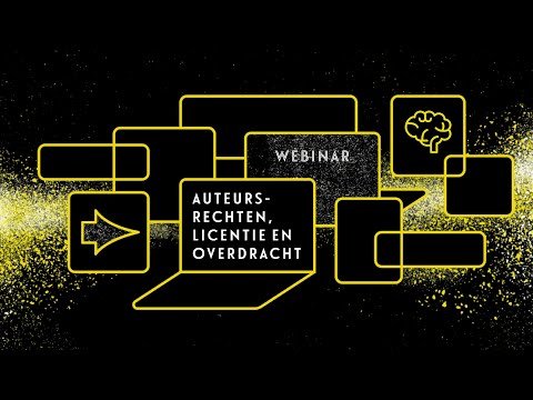 Webinar: Auteursrechten, licentie en overdracht