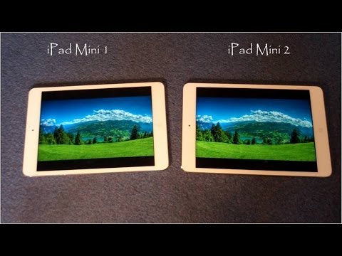 Ipad mini 1 and 2 снимок