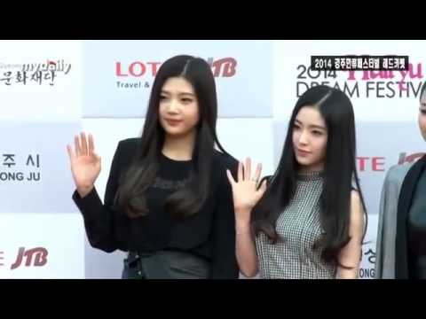 [LIVE_HD] 140928 Red Carpet Hallyu Dream Festival  Ailee,Kara,RedVelvet,EXO K