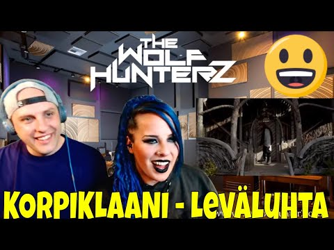 KORPIKLAANI - Leväluhta (OFFICIAL VIDEO) THE WOLF HUNTERZ Reactions