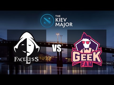 FACELESS VS GEEK FAM | THE KIEV MAJOR QUALIFICATION