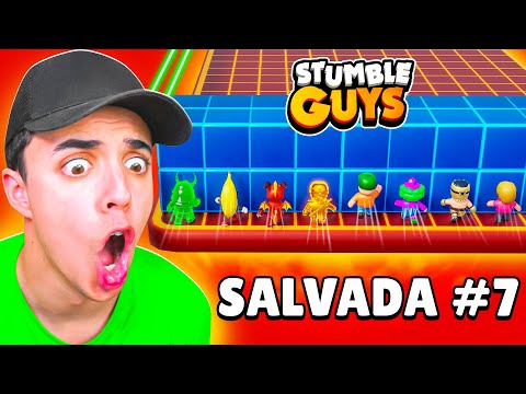 INFINITE SAVES in LEGENDARY BLOCK DASH…😱 STUMBLE GUYS