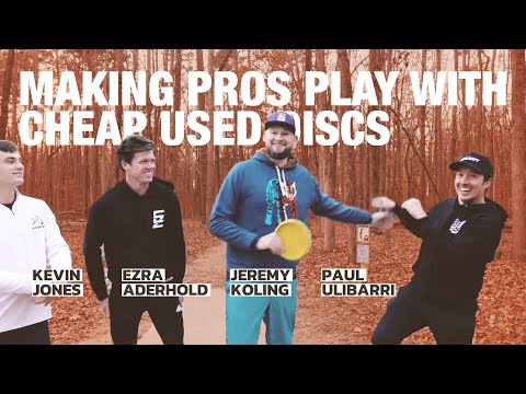 $30 BUDGET USED Disc Golf Challenge w/ Ezra Aderhold, Big Jerm, and Kevin Jones - Part Two