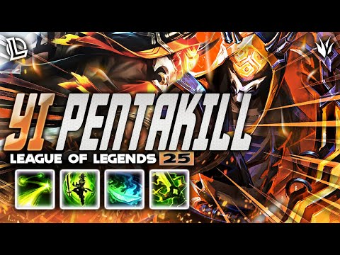 MASTER YI MONTAGE #2 - YI PENTAKILL | Ez LoL Plays