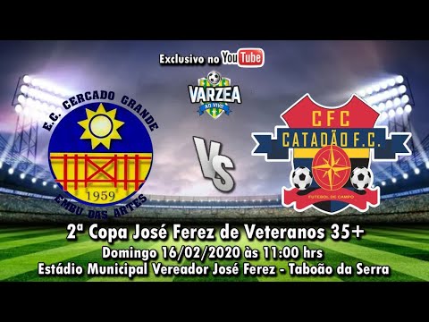 EC Cercado Grande  x  Catadão FC - 2ª Copa José Ferez de Veteranos 2020 (35+)