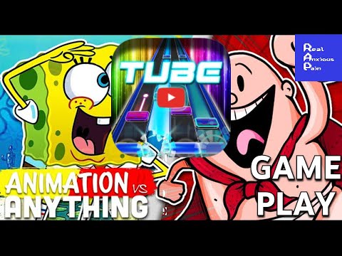 Spongebob Squarepants vs. Captain Underpants but it's a rhythm game