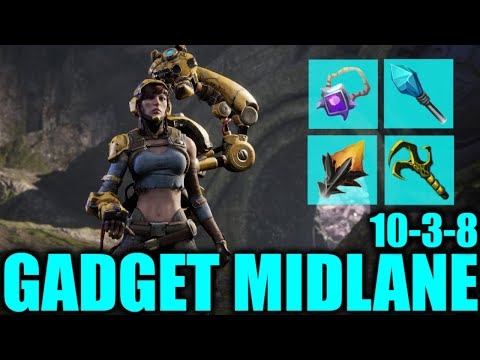 Out Scaling Everyone Late Game, Gadget Midlane - Predecessor