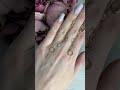 Золотые серьги с фианитами 0.08ct