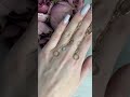 Золотые серьги с фианитами 0.08ct