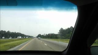 preview picture of video 'Flashback - From Mississippi into Alabama on Interstate 10'
