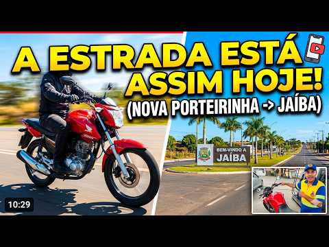 Viagem de Moto: Passando por Nova Porteirinha e Janaúba rumo a Jaíba!