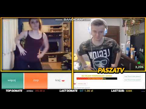 PASZATV TAŃCZY Z DZIEWCZYNĄ MAKARENĘ!!! xDD