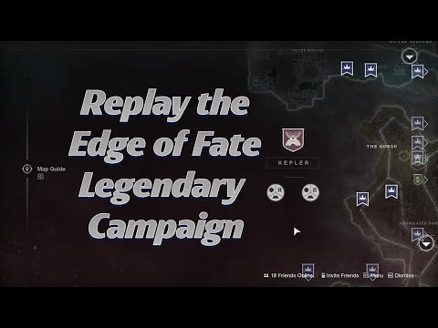 How to Replay the Edge of Fate Campaign Missions on Legendary