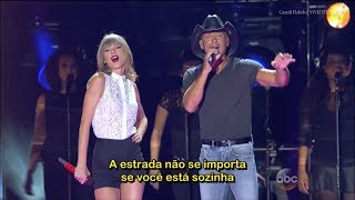 Taylor Swift Highway Don&#39;t Care Feat. Tim McGraw e Keith Urban Legendado PT-BR | SWIFTIES BRASIL