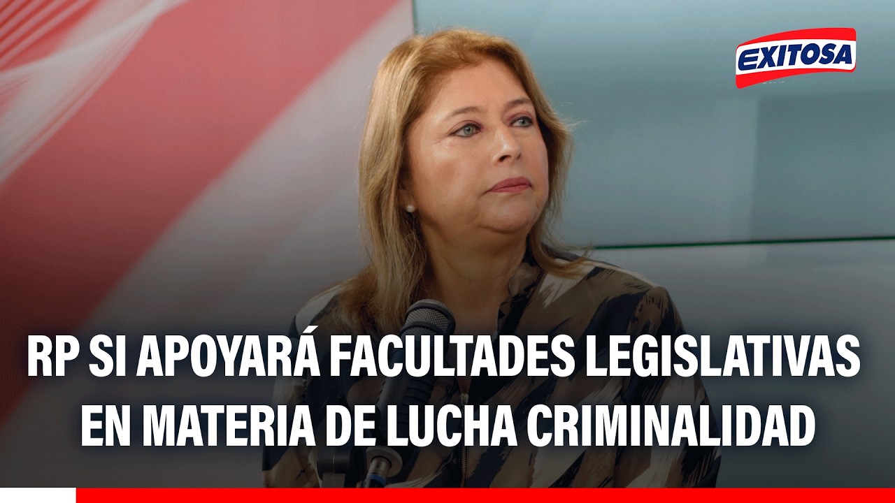🔴🔵 Diputada Rocha señaló que Renovación Popular apoyará las facultades legislativas