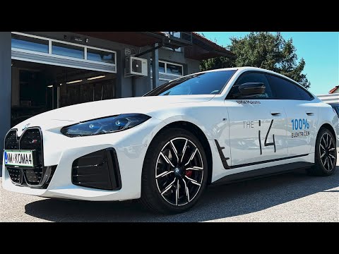 New BMW i4 M50 xDrive 2023 - Visual review