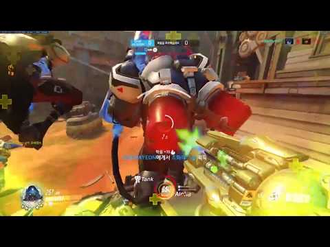 Overwatch | Korean Hacker Plays PVE Characters In Comp | Talon Assault Tank Assassin & More