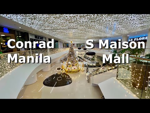 Conrad Manila | S Maison Mall Walking Tour | Manila Mall Walk