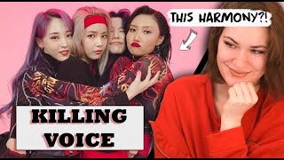MAMAMOO - KILLING VOICE with perfect HARMONY - Vocal Coach & Professional Singer Reaction