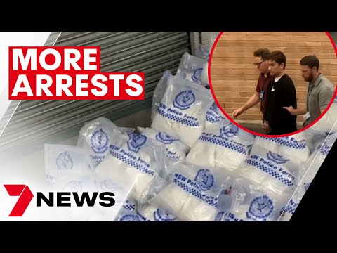 Arrests made for Australia's largest ever drug bust | 7NEWS