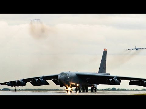 Symbol Of American Power: B-52 Bombers Minimum Interval Takeoff