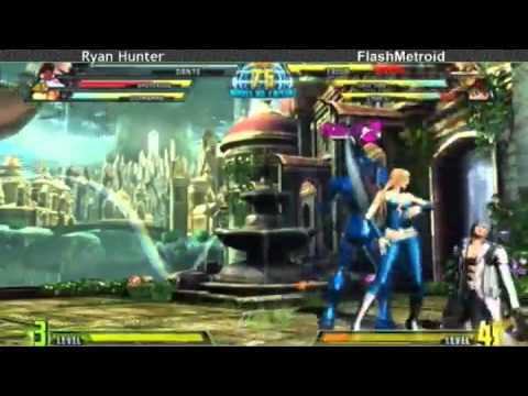 4-25-11 Ryan Hunter (Dante/Amaterasu/Dormammu) vs FlashMetroid (Trish/Iron Man/Chun) 3 - MvC3