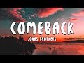 Jonas Brothers - Comeback (Lyrics)