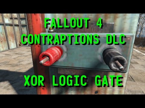 Fallout 4 Contraptions DLC - HOW TO... XOR LOGIC GATE EXPLAINED [06]