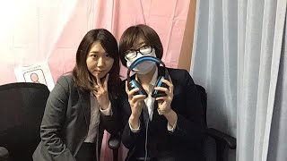 190320【顔出しゲーム実況配信】秋葉原OLカフェ「エイトスタイル」 【バイオハザード7】配信者一ノ瀬マスクメロン＆青海あき#5